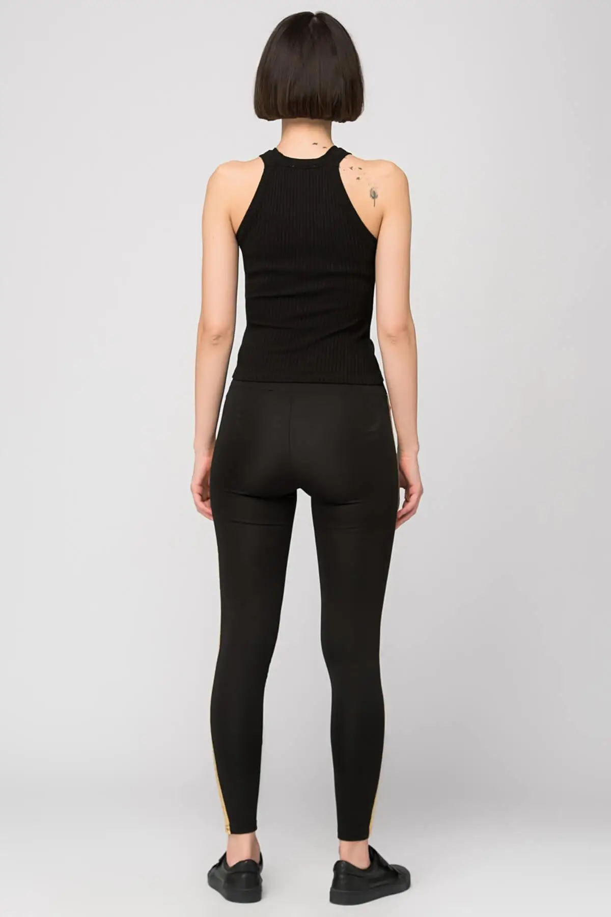 Dewberry женские черные Leggings-2160001Z6466 | Женская одежда