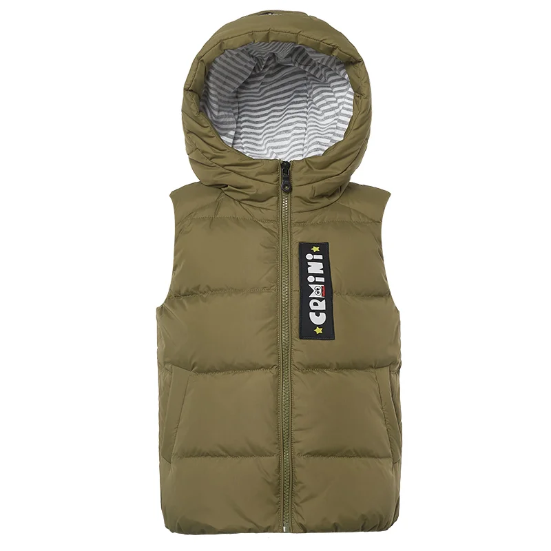

CHERICOM autumn and winter New Children's Hooded down fun patch vest men's and women's children's clothing coat 239803