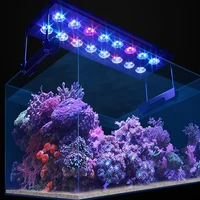 24inch 150W 6 channels programmable wifi led aquarium light with adjustable bracket and hanging kits