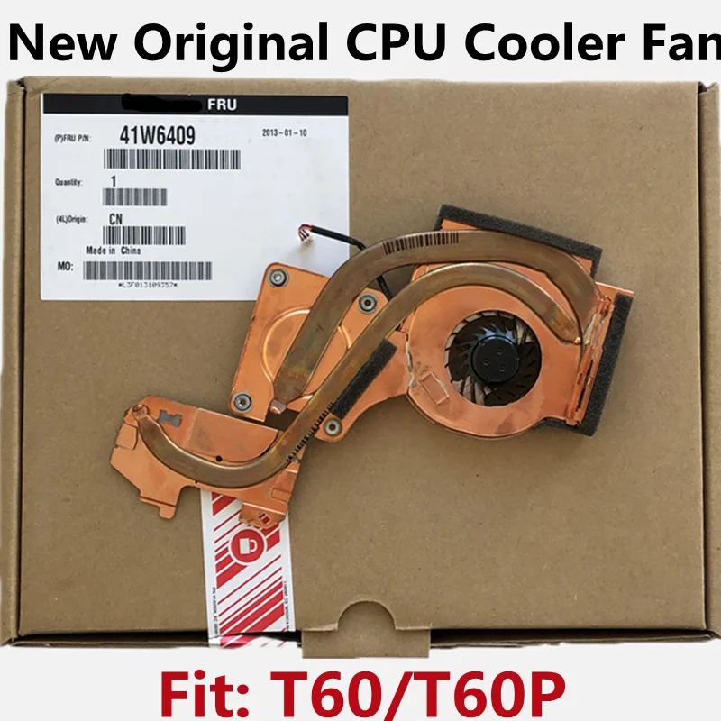 

New Original CPU Cooler Cooling Fan For Lenovo ThinkPad T60 T60P Heatsink Fan 41W6407 41V9932 41W6405 41W6409