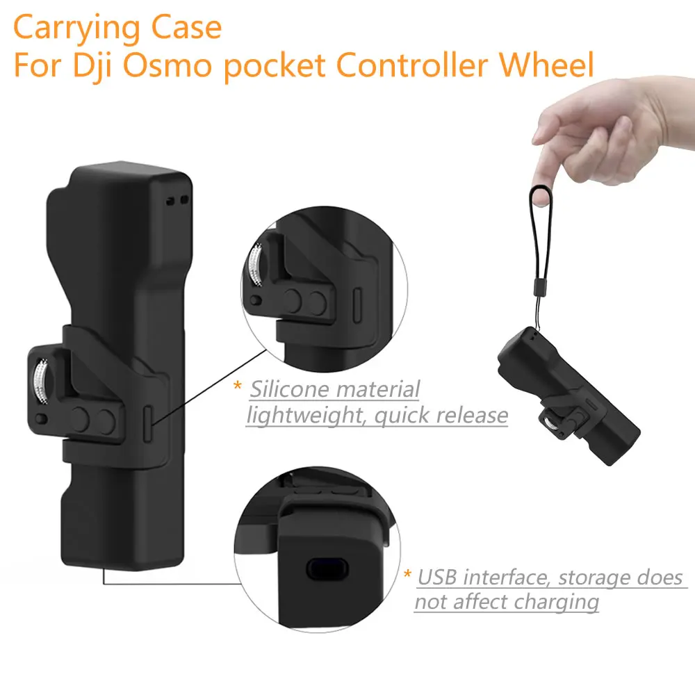 DJI OSMO Карманный Чехол сумка для хранения Портативная сумка модуль для хранения совместим с беспроводными Osmo карманные аксессуары