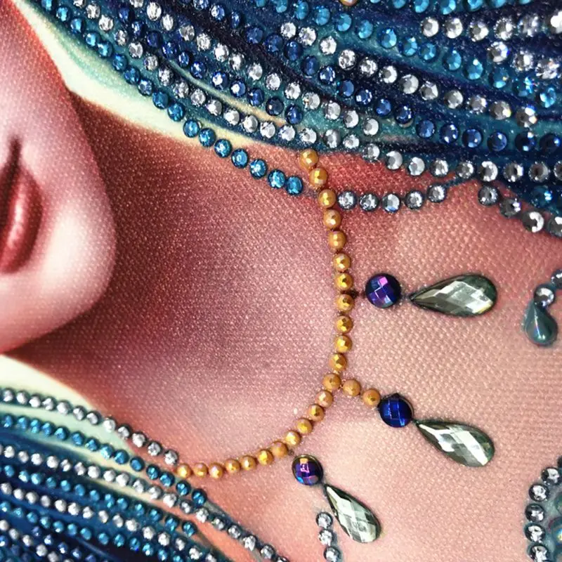 Красота 5D алмаз особенной формы вышивка из горного хрусталя Кристалл крестиком