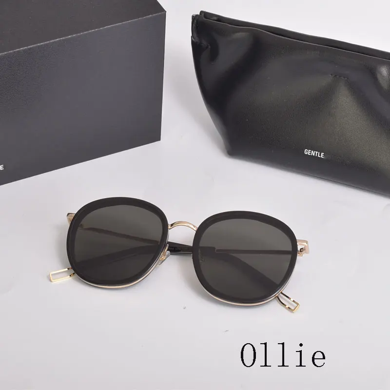 

GM High Quality Korean Brand GENTLE OLLIE Sunglasses Women Men Aceate Round Sun Glasses UV400 Lens With Original Packing