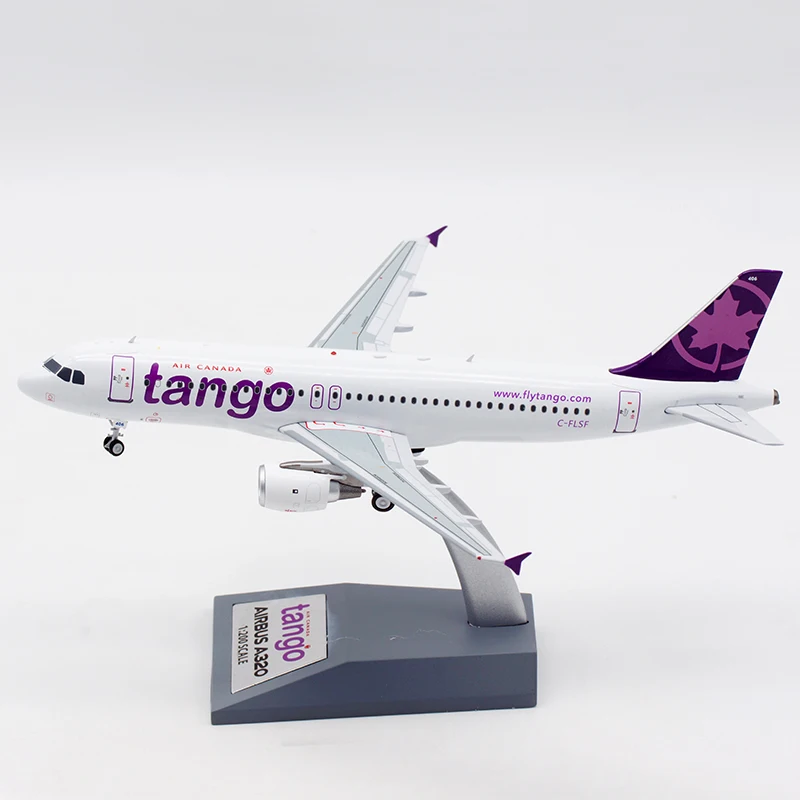 Литье под давлением в масштабе 1/200 модель самолета A320 C-FLSF Canada Tango Air Airline 320