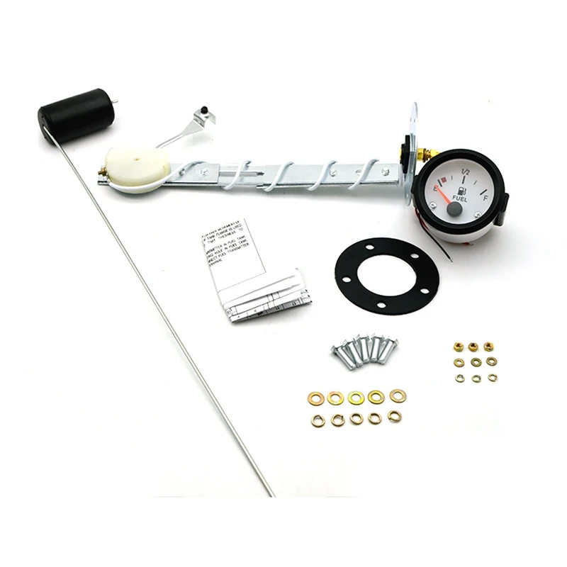 Измеритель уровня топлива с белым покрытием манометр поплавком для масла