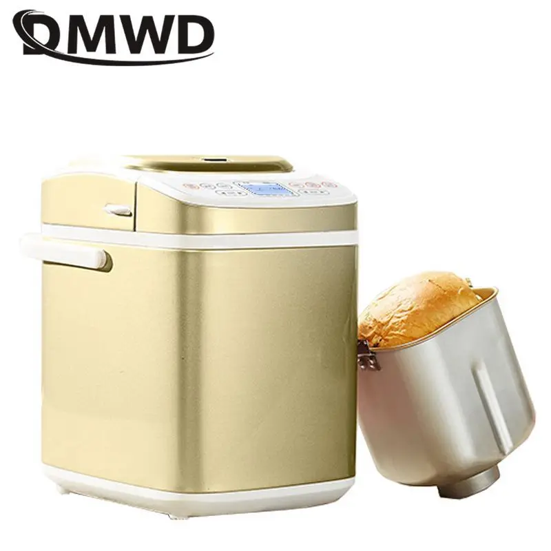 DMWD домашняя интеллектуальная хлебопечка автоматическая жаровня сделай сам