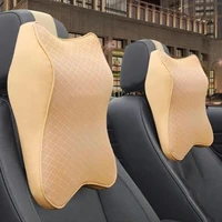 45 hot sales memory cotton auto car seat headrest head neck rest pad sleep pillow cushion
