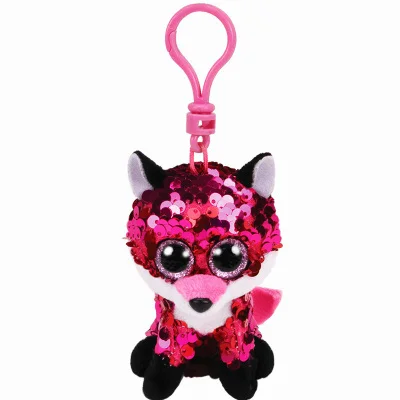 Брелок TY Beanie Boos 3 дюйма игрушка единорог сова лиса случайный выбор сумка на удачу