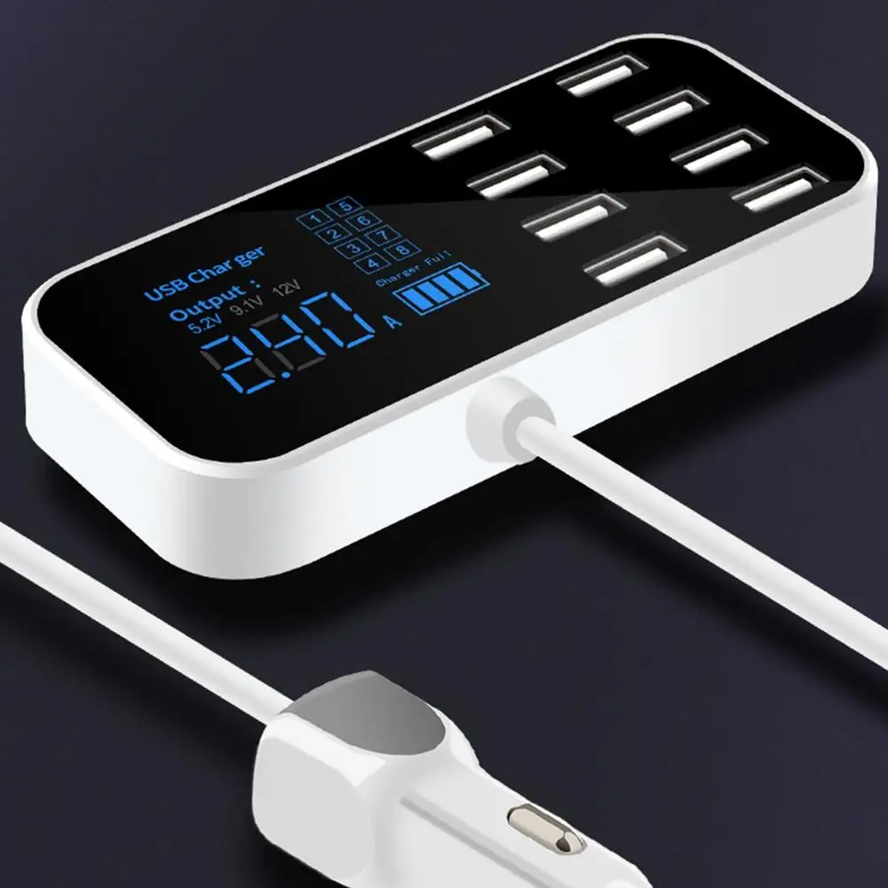 Устройство для быстрой зарядки A9S с 8 USB портами|Адаптер питания| |