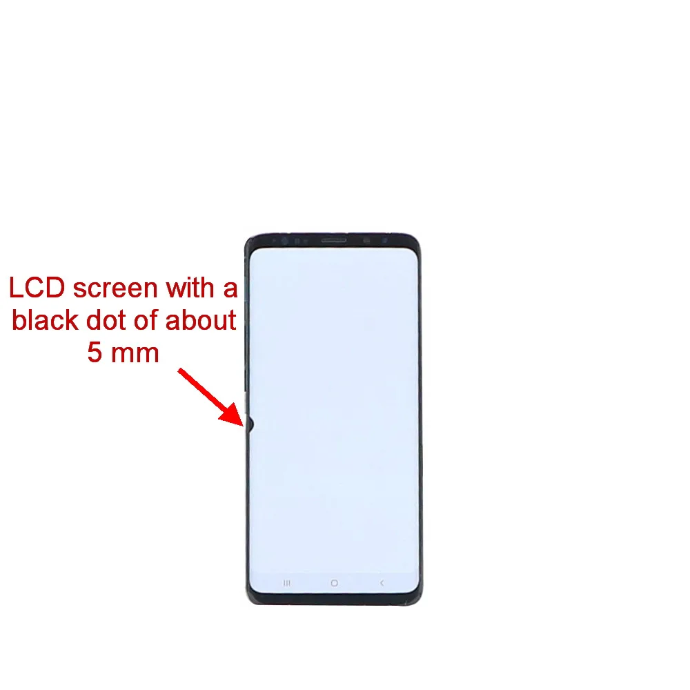Супер AMOLED Замена для SAMSUNG Galaxy S9 lcd сенсорный экран дигитайзер с черной точкой пикселей S9 Plus G960 G965