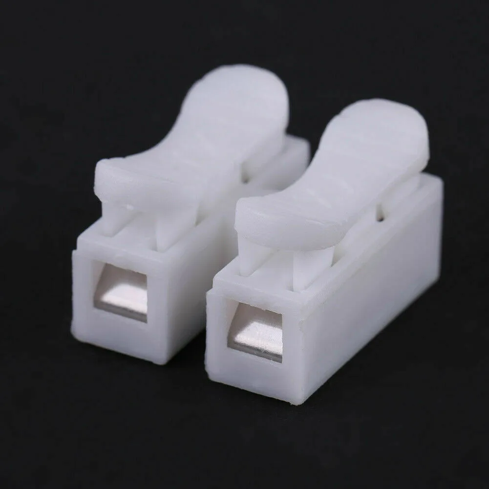 

0.77 * 0.67 * 0.51inch CH2 Spring Connector 20Pcs Block Cable Light Quick