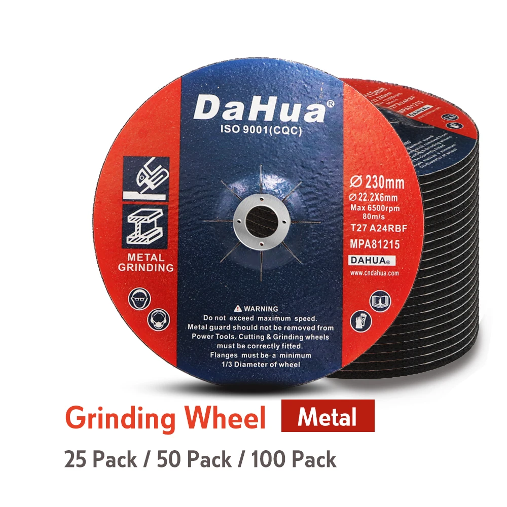 

230mm 9inch T27 Cutting Grinding Wheel for Matel Stainless Steel Corundum Resin Bonding Agent Power Tools