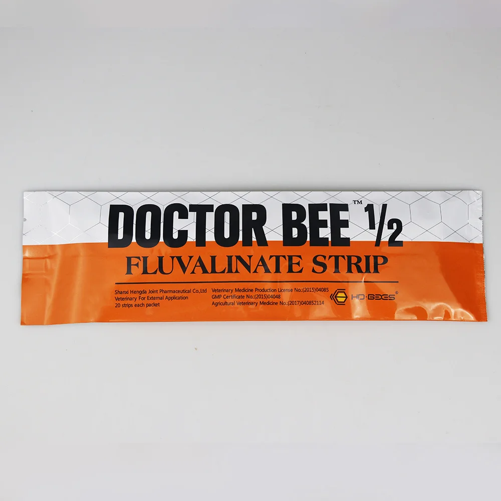 

Medicine For Bees 40 Strips Fluvalinate Strip Highly Active Bee Varroa Mite Killer Beekeeping Traps For Beekeeper Suppiler