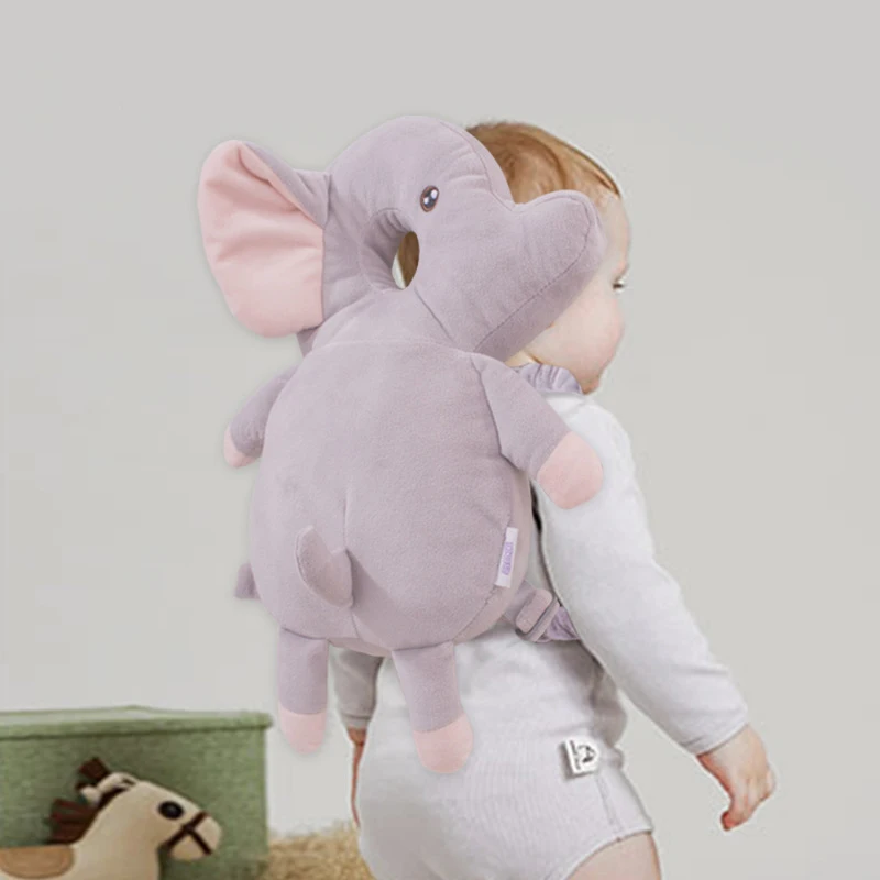 

Baby Pillow Anti-fall For Toddler Head Protection Cushion PP Cotton Cartoon Fall Protection Backpack Soft Breathable Activity