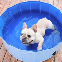 8030cm dog pool 1pc foldable dog pool pet bath swimming tub bathtub outdoor indoor collapsible bathing pool for dogs cats kids
