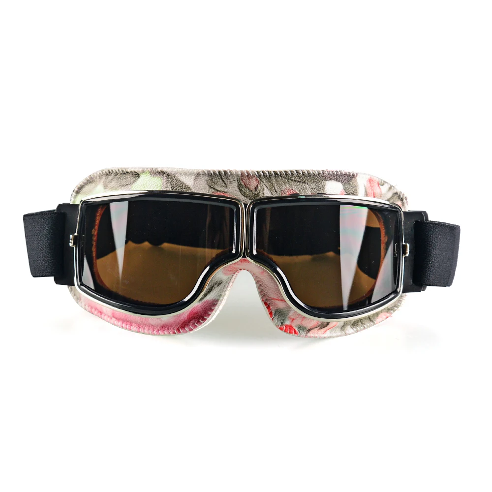 Универсальные винтажные мотоциклетные очки Пилот Мотоцикл Скутер байкерские