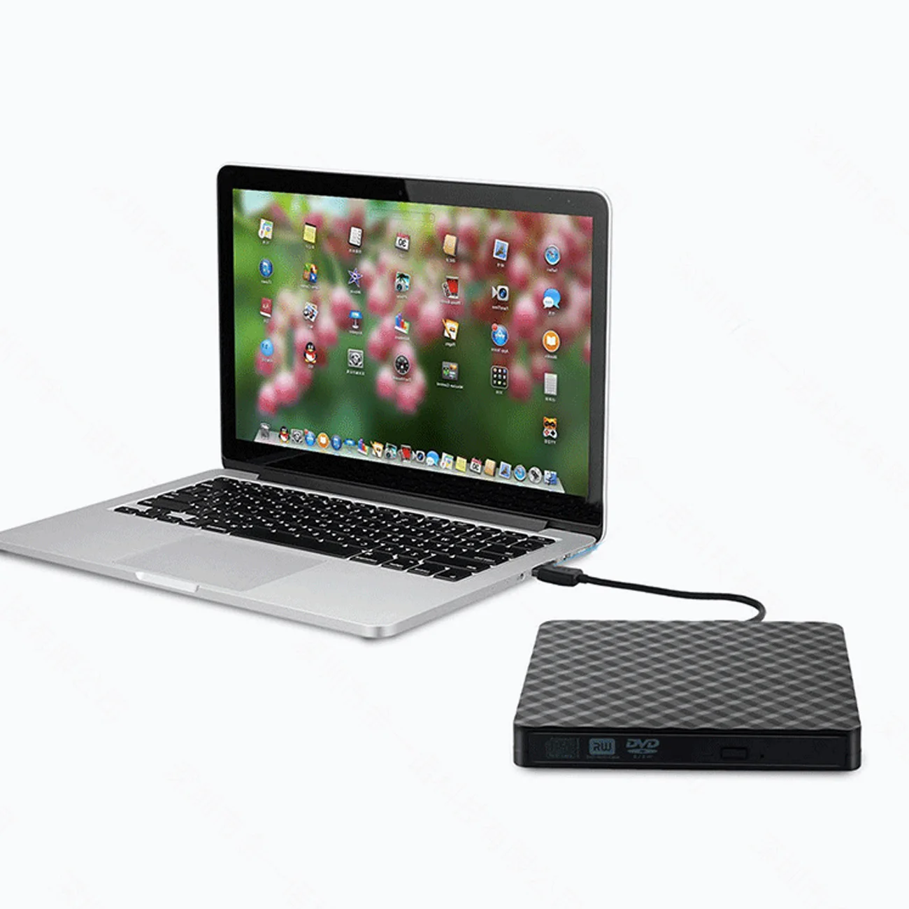 

USB 3.0 Burner Drive External Pop-up Optical-drive Portable Mobile DVD Reader Recorder for Desktop Laptop PC