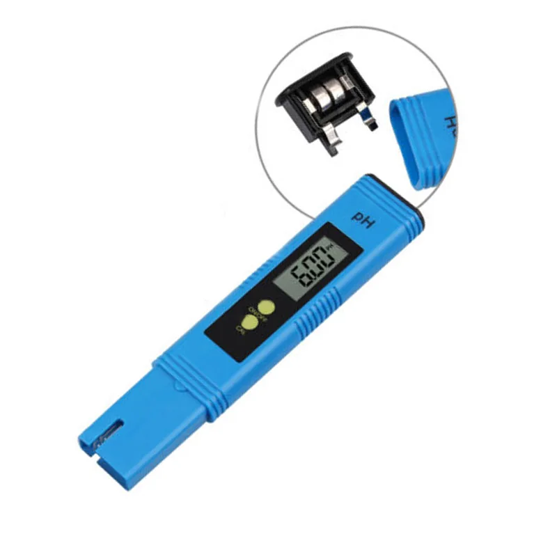 Цифровой Электрический рН метр ЖК тест er карманного Гидропоника аквариум ручка