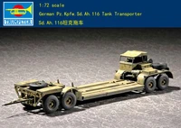 trumpeter 07249 172 scale german sd ah 116 trailer car static vehicle kit model th05495 smt6