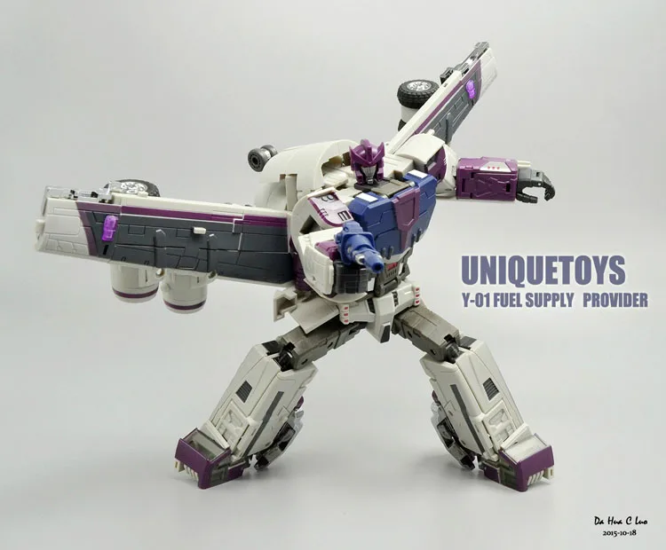 Уникальные игрушки UT Y 01 Y01 трансформер Octane Triple Changers G1 поставка топлива экшн