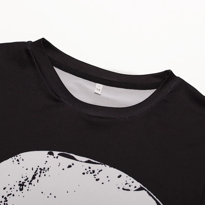 Супер герой Каратель печать велосипедная одежда из трикотажа фитнес Череп