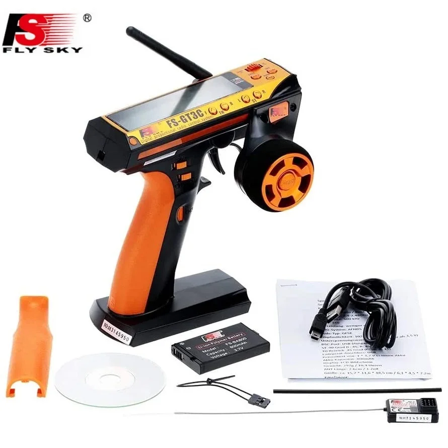 flysky gt3c fs gt3c 24 ghz 3 канальный блок питани