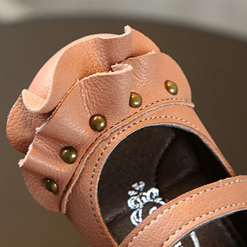 DIMI/обувь принцессы из мягкой кожи для новорожденных девочек детская обувь с