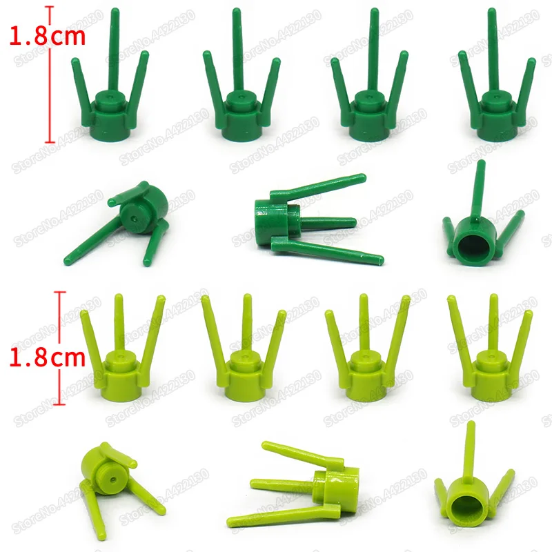 Городская игла пастбища строительные блоки садовый набор растений самодельные