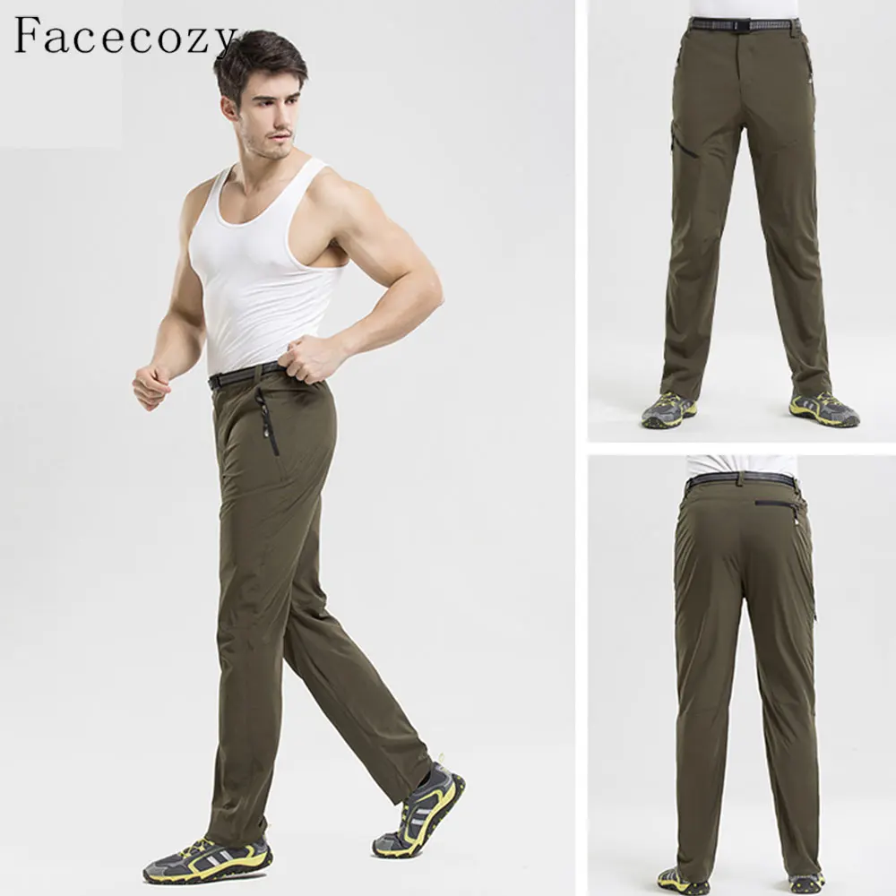 Мужские летние Качественные Спортивные штаны Facecozy для активного отдыха