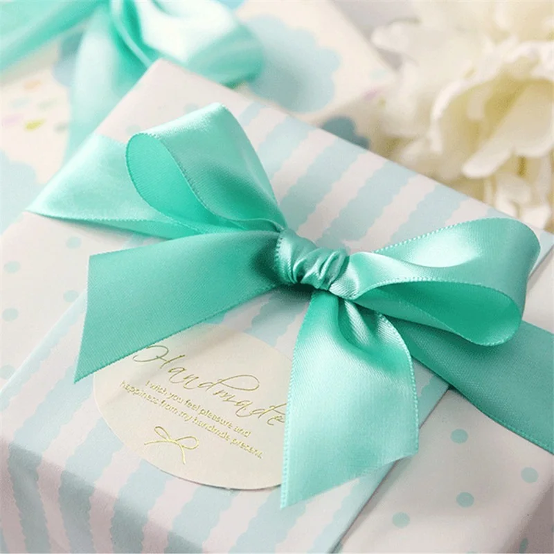

10Pcs Gift Soap Box Decorative Bowknot Holiday DIY Present Cake Ornament Ribbon Bow