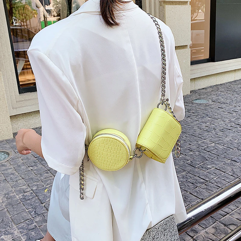 

Alligator Women's Shoulder Bag High Quality PU leather Crossbody Bags Designer Luxury Handbag Female Chain Tote Messenger Bag