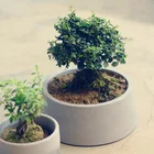 Круглый бетонный цветочный горшок 20 см, силиконовая форма для цемента, форма для садового цветочного горшка