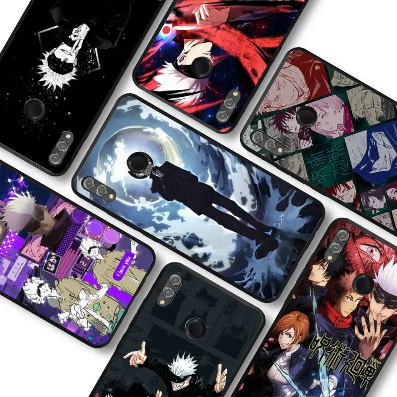 

Jujutsu Kaisen Gojou satoru Phone Case For Huawei honor 10Lite 10i 20 8x 10 Funda for Honor 9lite 9xpro Back Coque