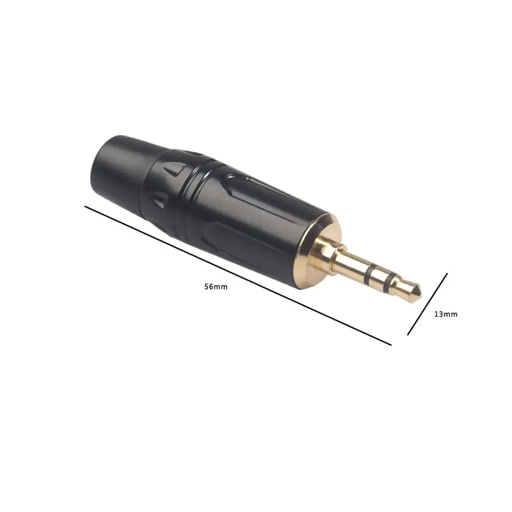 3 5 мм 1/8 ''стерео 2/3/4 аудио разъем для наушников DIY Hi-Fi позолоченные медные
