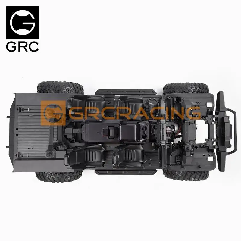Grc Center Console Interior Seat Modification Parts Battery Cover With Armrest Box G161bd For Trax Trx4 Defender enlarge