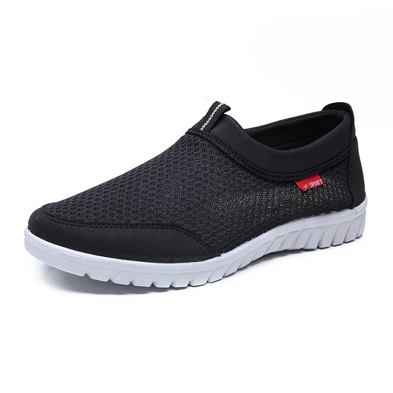 

Men's Casual Shoes Sneakers Summer Mesh Breathable Comfortable Men Shoes Loafers footwears Slipon Walking Big Size 2020