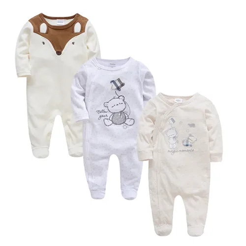 PY11444647 Коллекция года, 3 шт./партия Одежда для маленьких девочек осенне-летний хлопковый комбинезон для новорожденных, комбинезоны для малышей возрастом от 0 до 3 месяцев, одежда с длинными рукавами для малышей - Цвет: PY11444647