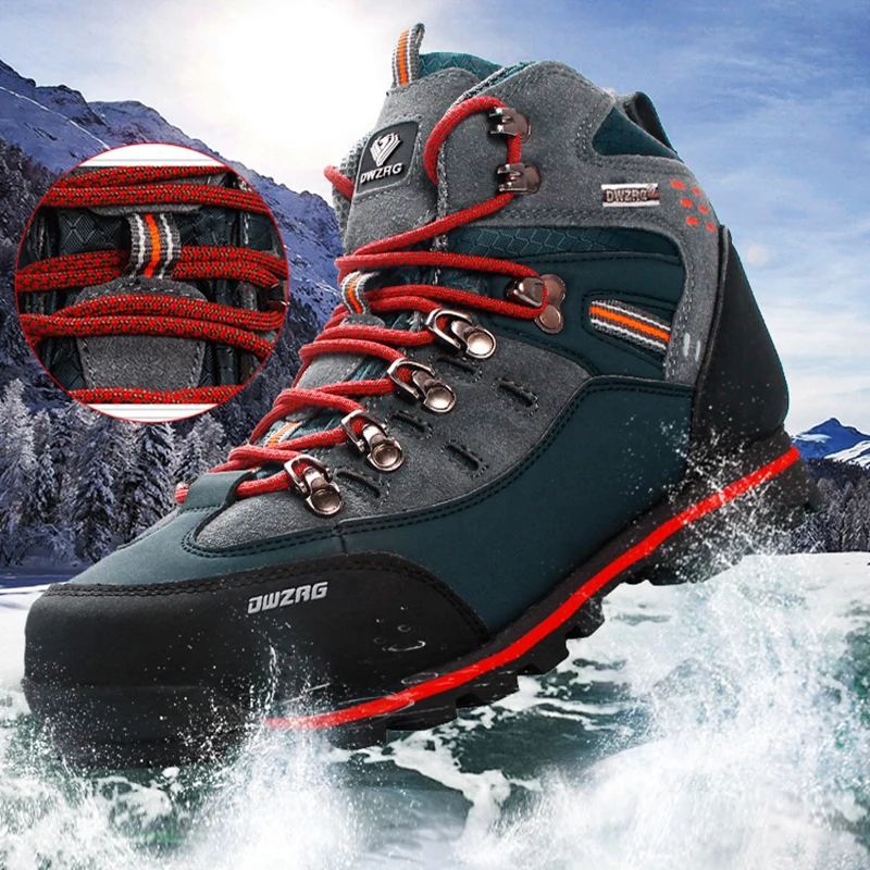 

Мужские походные ботинки, водонепроницаемые Нескользящие, до щиколотки, для горного туризма, охоты, путешествий, спортивная обувь