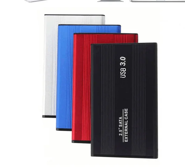 

2TB External Hard Drives USB3.0 Portable Ultra Thin Aluminum Alloy Metal Mobile Hard Disk Mobile Hard Disk Compact External Case