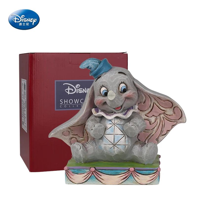 

Disney Dumbo Anime Individual Posture of Little Flying Elephant Peripheral Hand-Made 8.5 Cm Model Collectible Toys Gifts