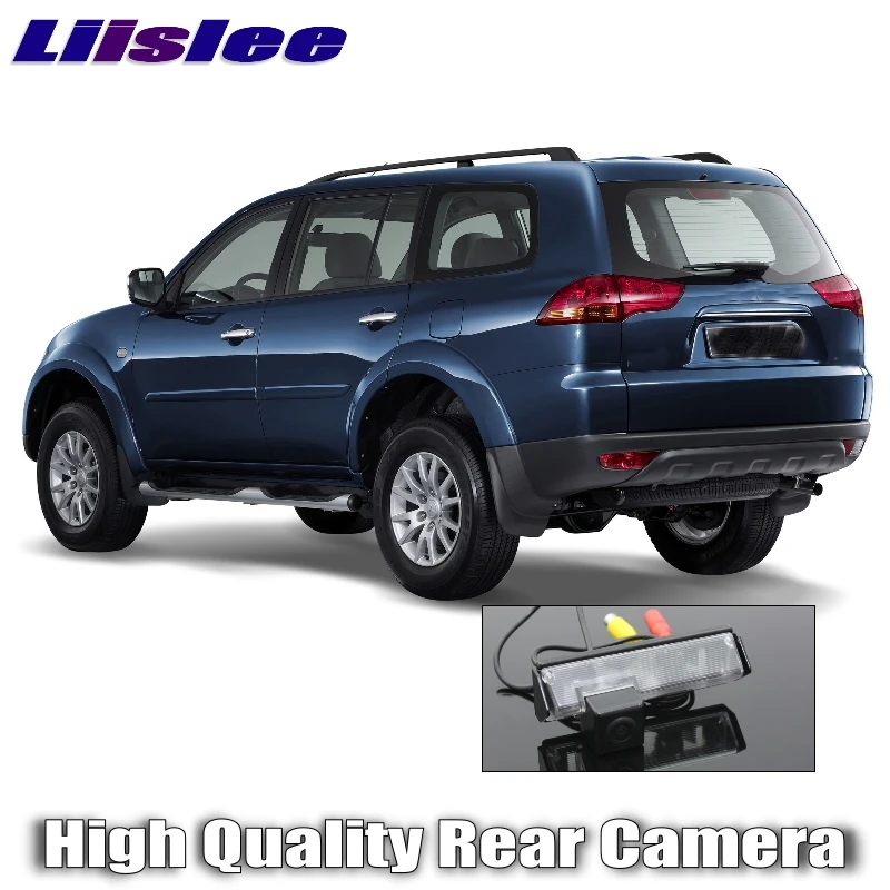 LiisLee Автомобильная камера заднего вида для Mitsubishi Pajero Spor KG KH PB 2008 ~ 2016 ночного