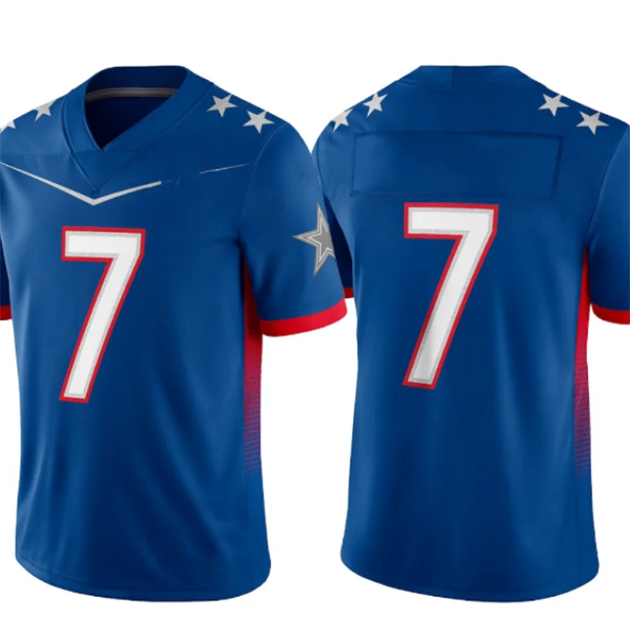 

Men's Star WATT DIGGS DONALD MURRAY BRADY Rugby Jersey PARSONS Sportswear KAMARA MAHOMES HERBERT RODGERS Football Jersey