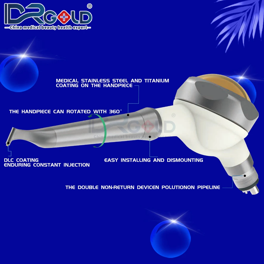 Dental Machine Equipments Air Prophy Jet Polisher /Medical Stainless Steel Flow Prophylaxis Master Sandblasting | Красота и здоровье
