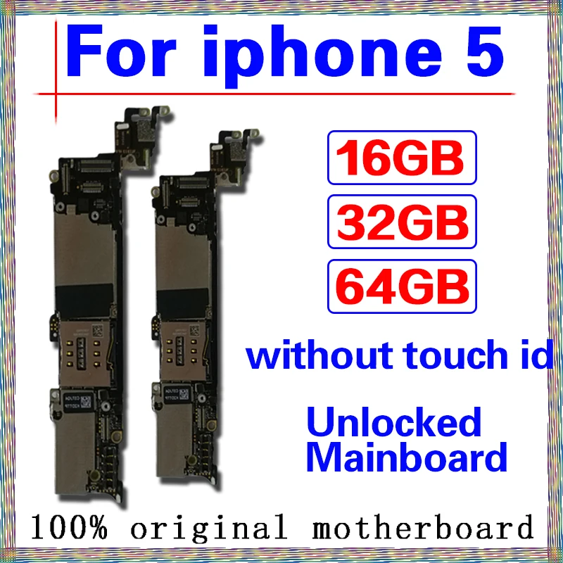 Бесплатная iCloud для iphone 5 материнская плата с полными чипами оригинальная