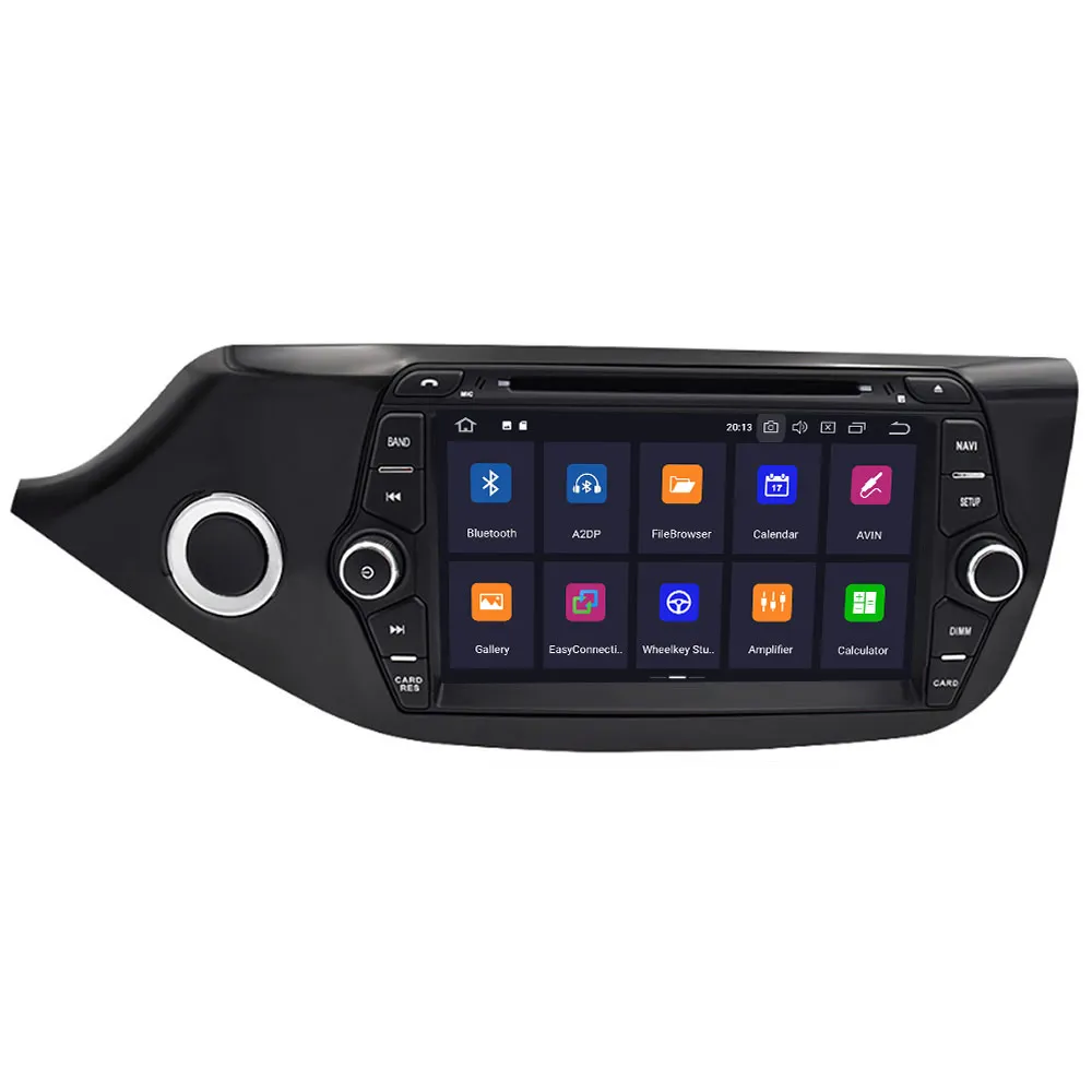 Aotsr 2 din radio tape recorder android10 For KIA CEED GPS navigation Car DVD Player 2013-2016 stereo multimedia player car IPS |
