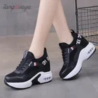 Кроссовки женские светильник кие спортивные, мягкая подошва, дышащие, на платформе, для бега