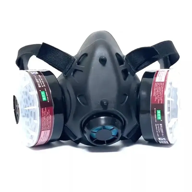 Полулицевой респиратор для распыления красок противопыльная химическая