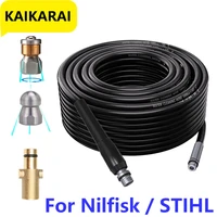 for nilfisk stihl pressure washer sewer jetter kit auto parts14 inch button nose and rotating sewer jetting nozzle for washin