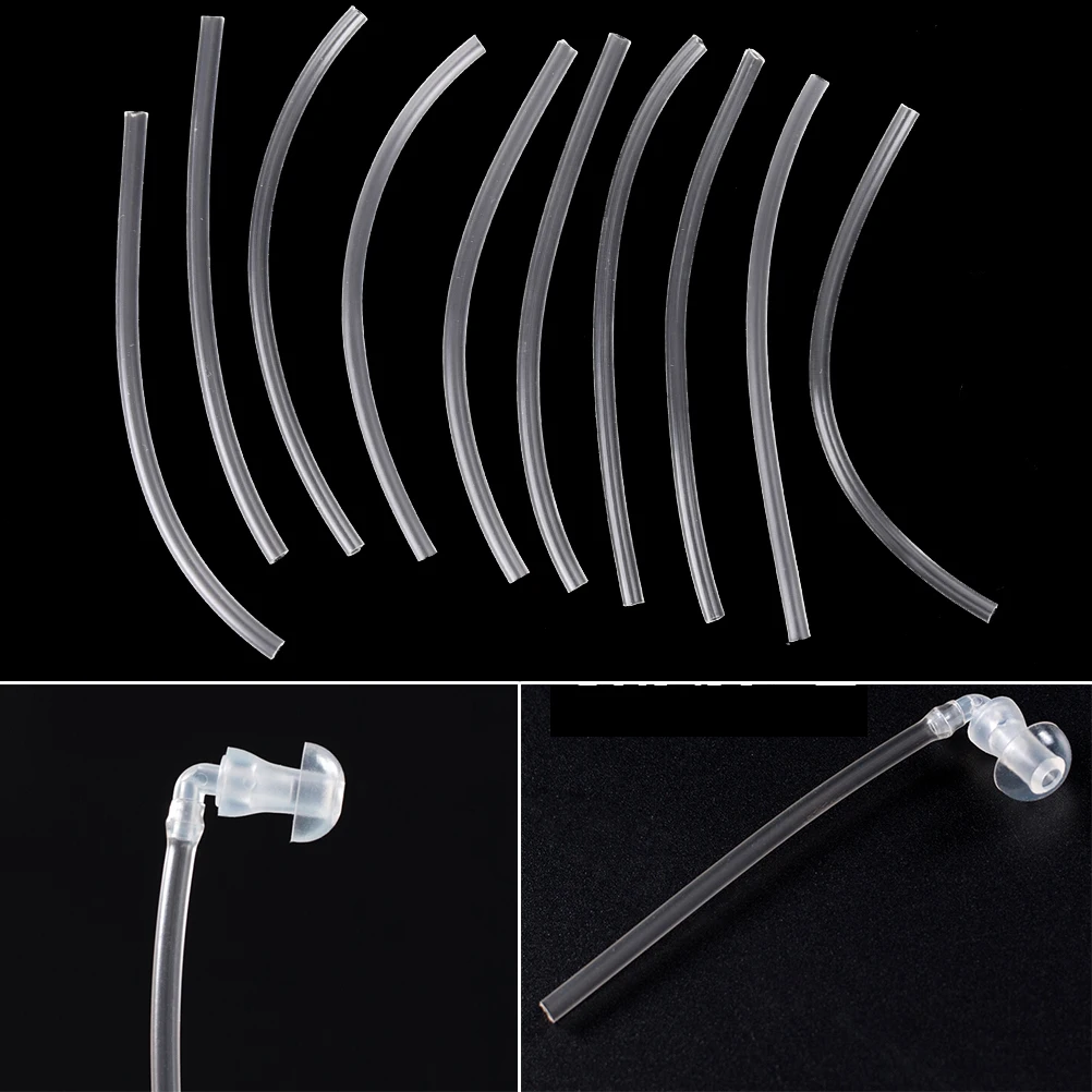 

1pcs New Hearing Aid Earmold Tube Tubing PVC Transparent Tubing Tube For Earmoulds DIY Earphones