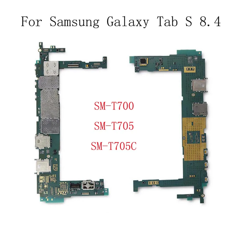 

Tested Full Working Unlocked Original Board For Samsung Galaxy Tab S 8.4 T700 / T705C / T705 WIFI Electronic Panel Circuits Chip